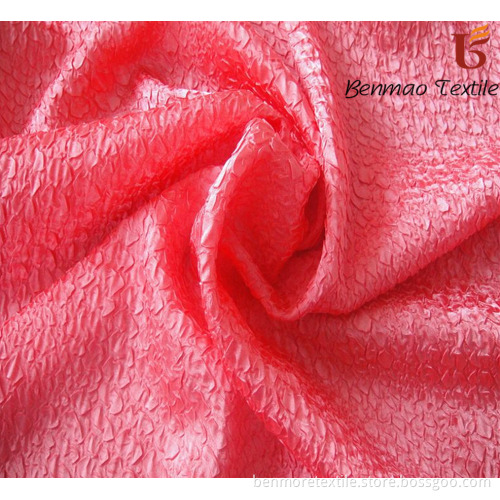 100% Polyester Crushed Satin Curtain Fabric for Curtain, Crushed Satin for Formal Dress